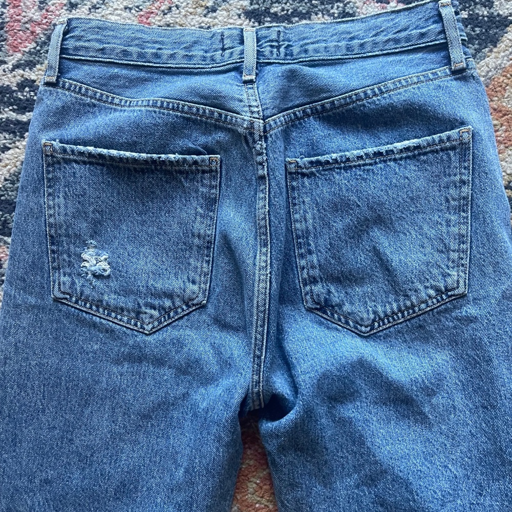Agolde Riley Size 27 Button Fly High Rise Women's Jeans - Picture 5 of 11